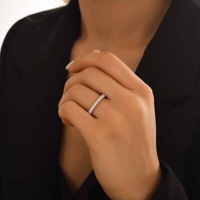 1,70 Karat Memoire Diamantring - 5