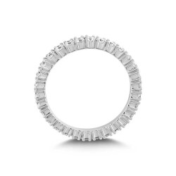 2,06 Karat Memoire Diamantring - 3