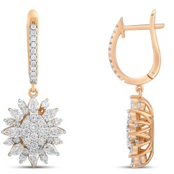 2,48 Karat Diamant Ohrringe - 3