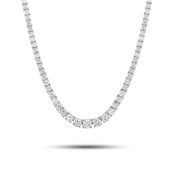 3,80 Karat Diamant Collier - 2