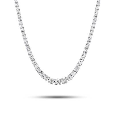 3,80 Karat Diamant Collier - 2