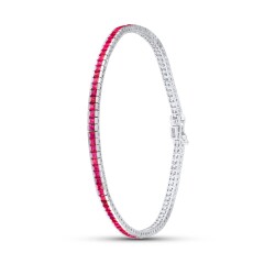 4,17 Karat Rubin Armband - 2