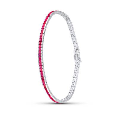 4,17 Karat Rubin Armband - 2