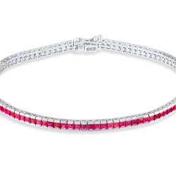 4,17 Karat Rubin Armband - 3