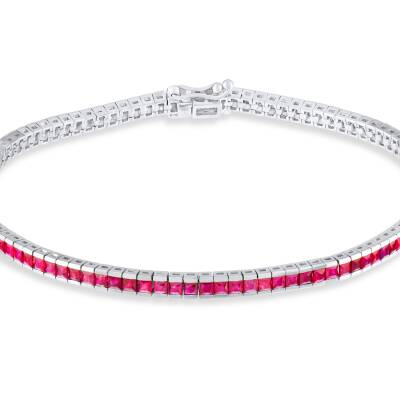 4,17 Karat Rubin Armband - 3