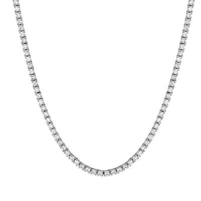 7,06 Karat Diamant Collier - 1