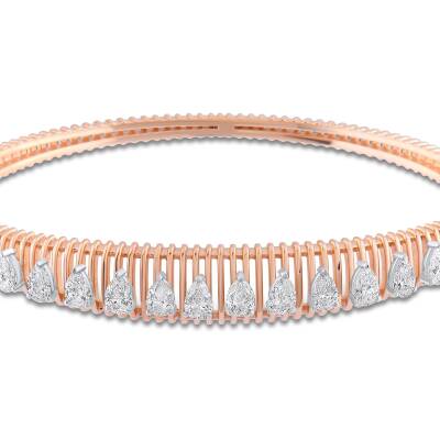 Beatrix Tropfen Diamant Armband - Piraye Kollektion - 3