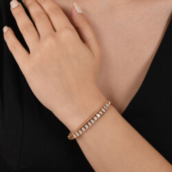 Beatrix Tropfen Diamant Armband - Piraye Kollektion - 4