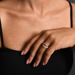 Julius Caesar Lorbeerkranz Diamantring - Piraye Kolesiyonu - 4