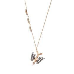 Fliegender Vogel Diamant Kette - Piraye Kollektion - Star Pırlanta