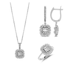 Diamant Baguette Set - Star Pırlanta