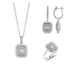 Diamant Baguette Set - Star Pırlanta