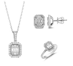 Diamant Baguette Set - Star Pırlanta