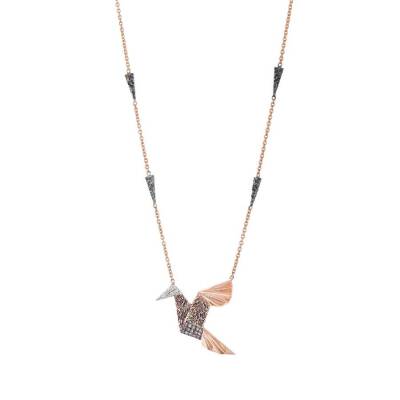 Diamant Origami Kette - Piraye Kollektion - 2