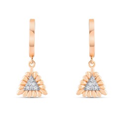 Pyramiden Diamant Ohrringe - Piraye Kollektion - 2